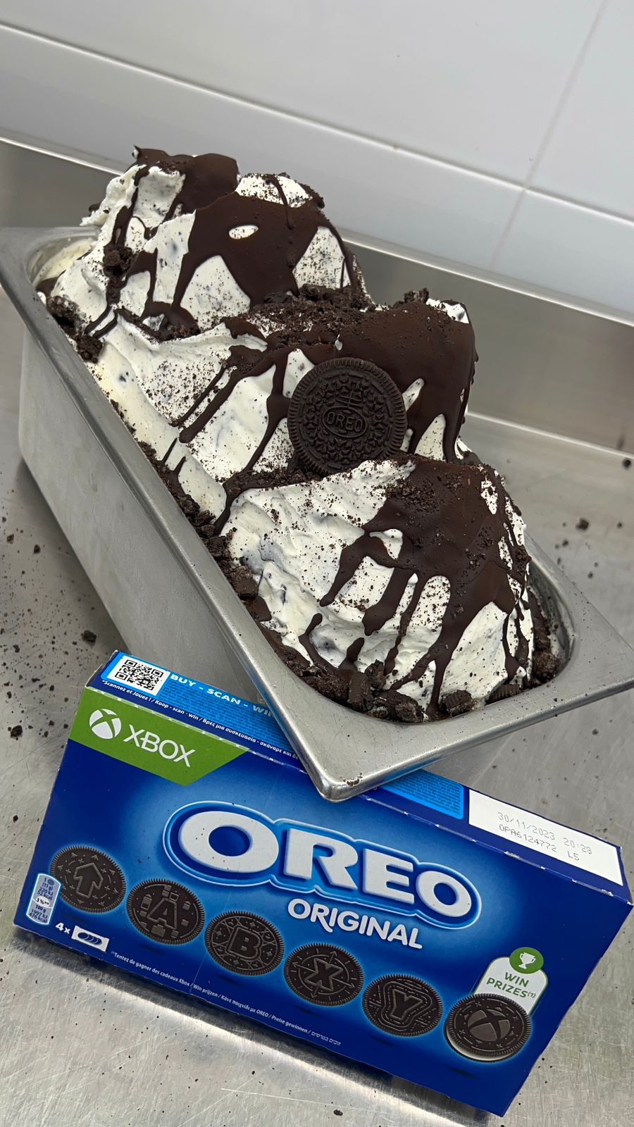 Gelato Oreo – Beispielprodukt